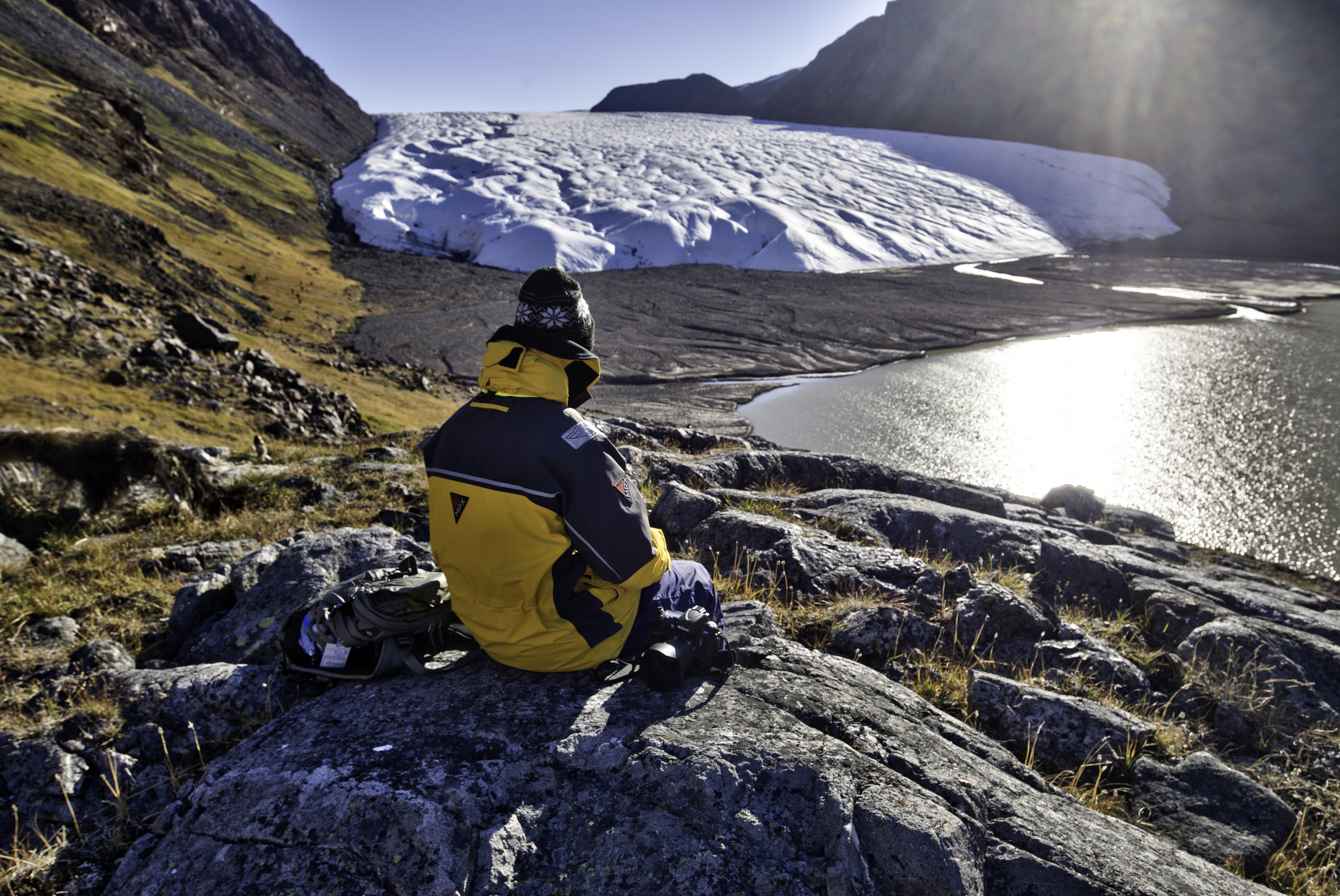 Returning home from the Arctic