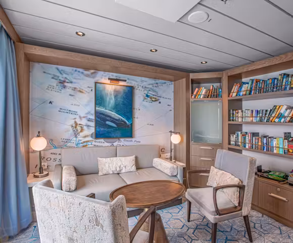 Library on Ocean Victory, Arctic cruise ship