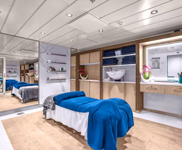 Polar spa on Ocean Victory, Arctic cruise ship
