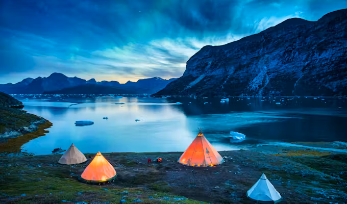 Luxury Glamping in Greenland