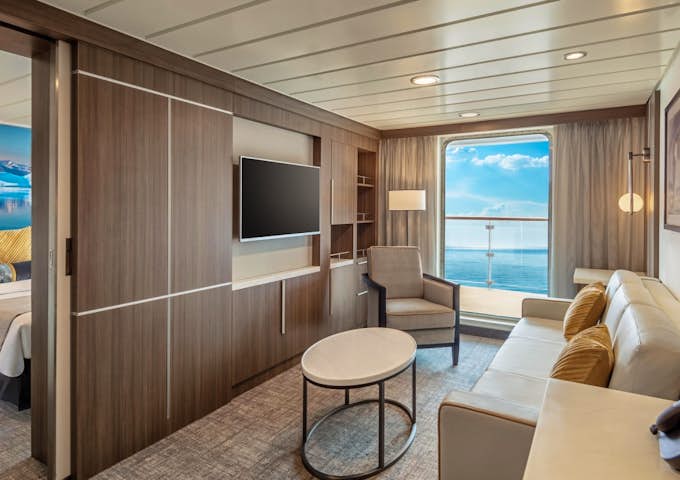 Captain's Suite onboard Sylvia Earle, Arctic vessel