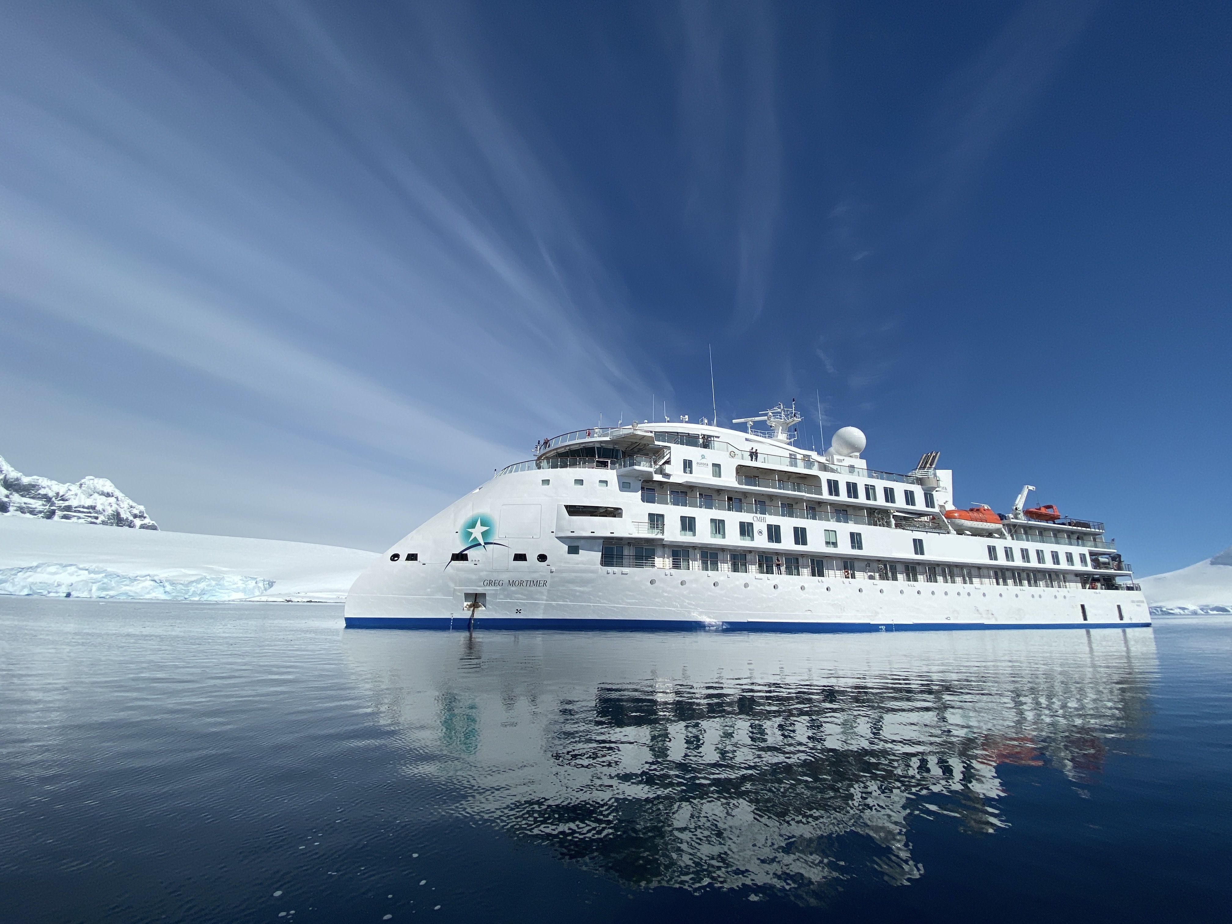 The Greg Mortimer ship