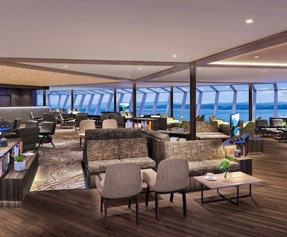 MS Fram's Explorer Lounge