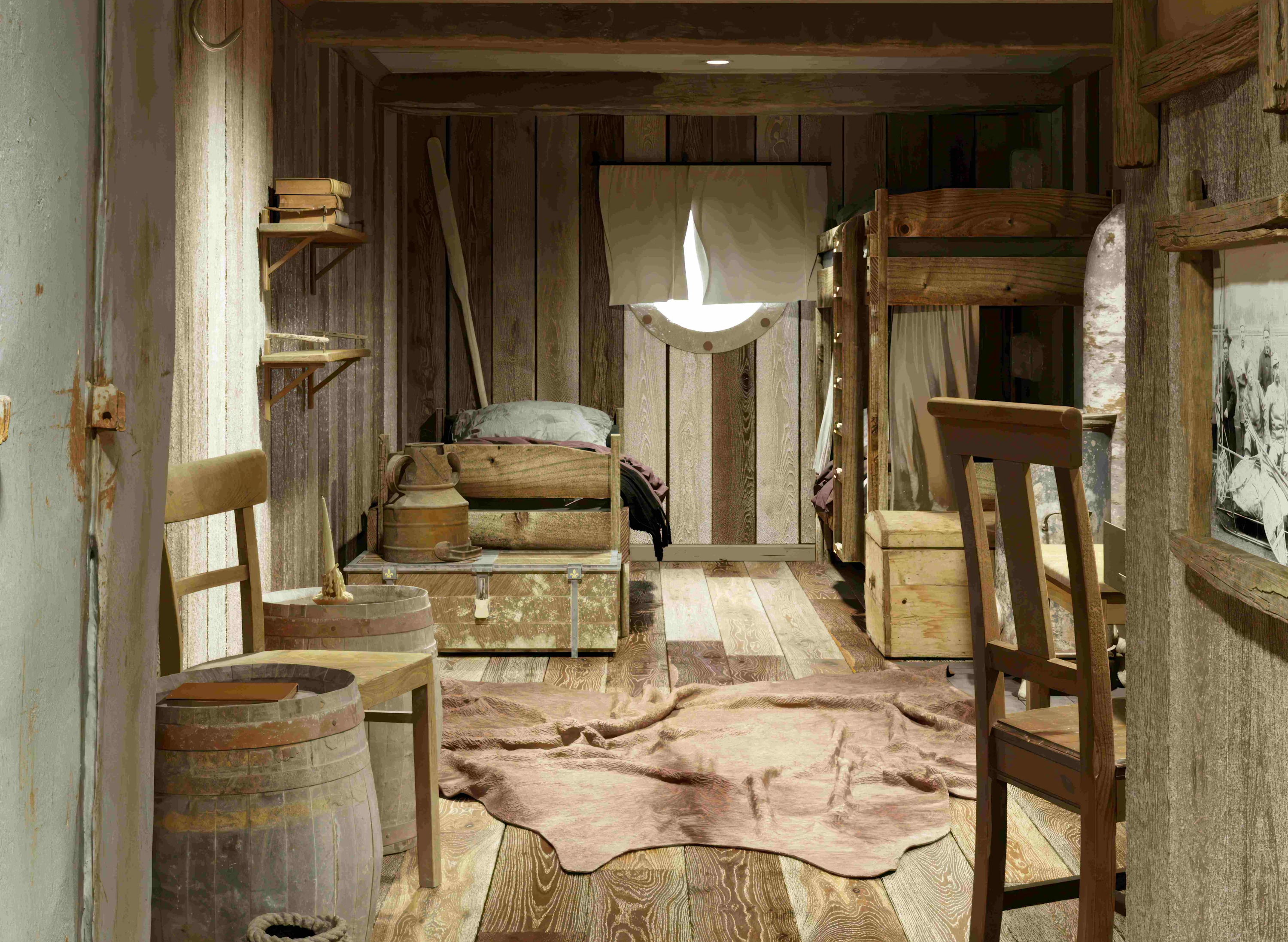 The 1896 Heritage Cabin on board the Fridtjof Nansen