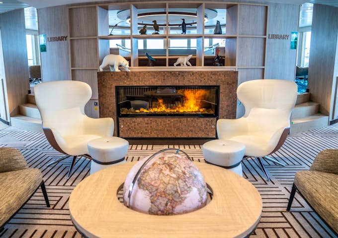 National Geographic Endurance's lounge