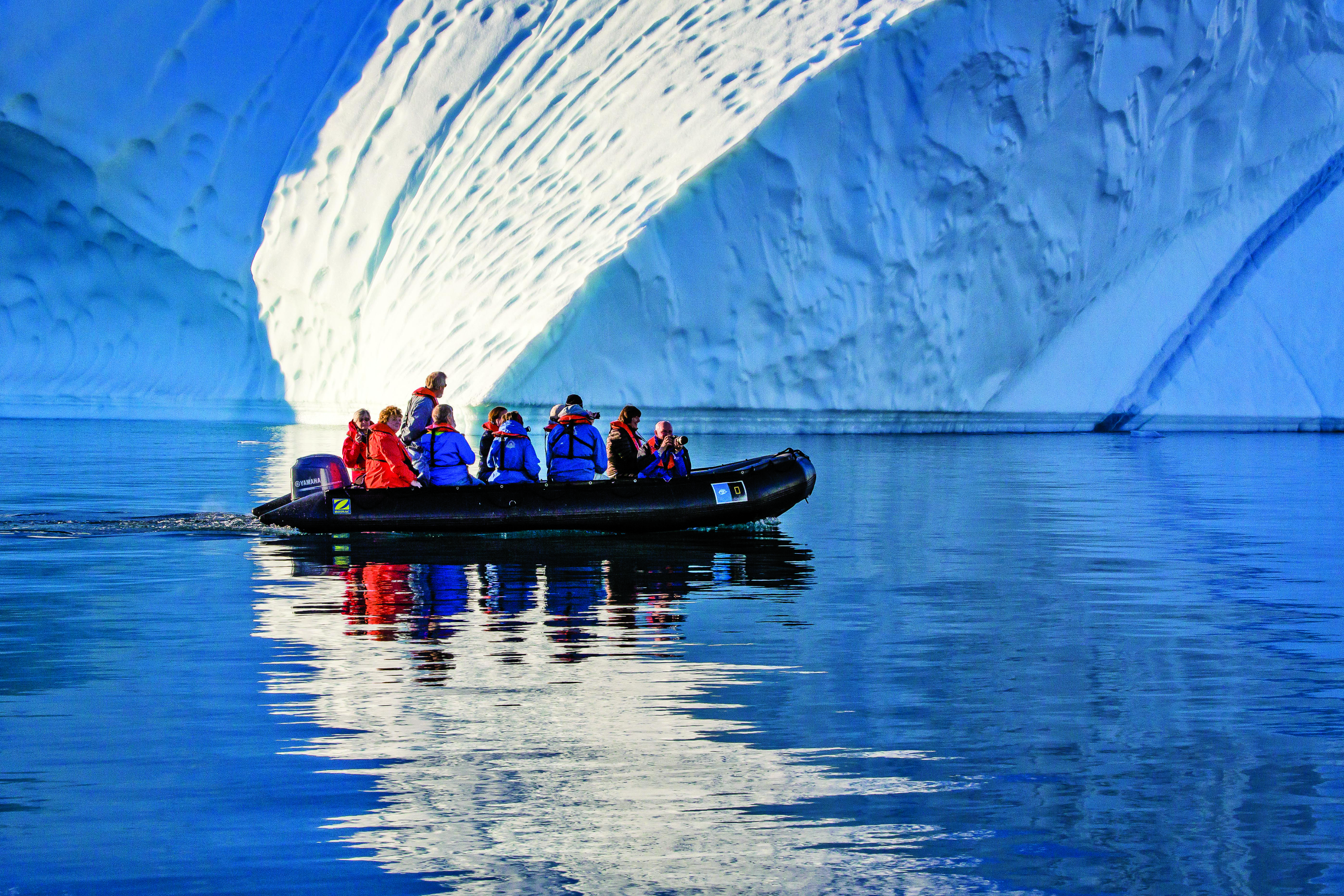 Zodiac excursion, Greenland