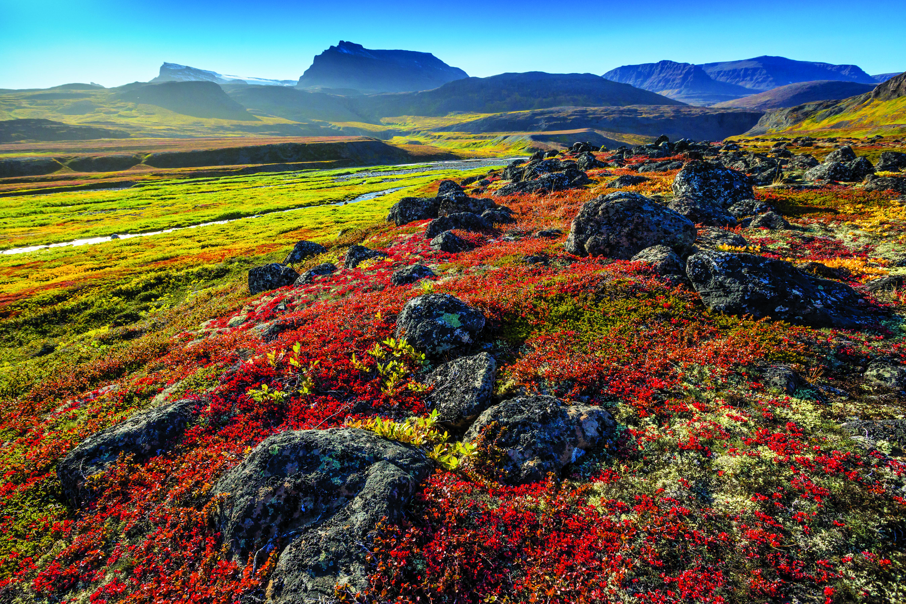 Stunning landscape of Greenland