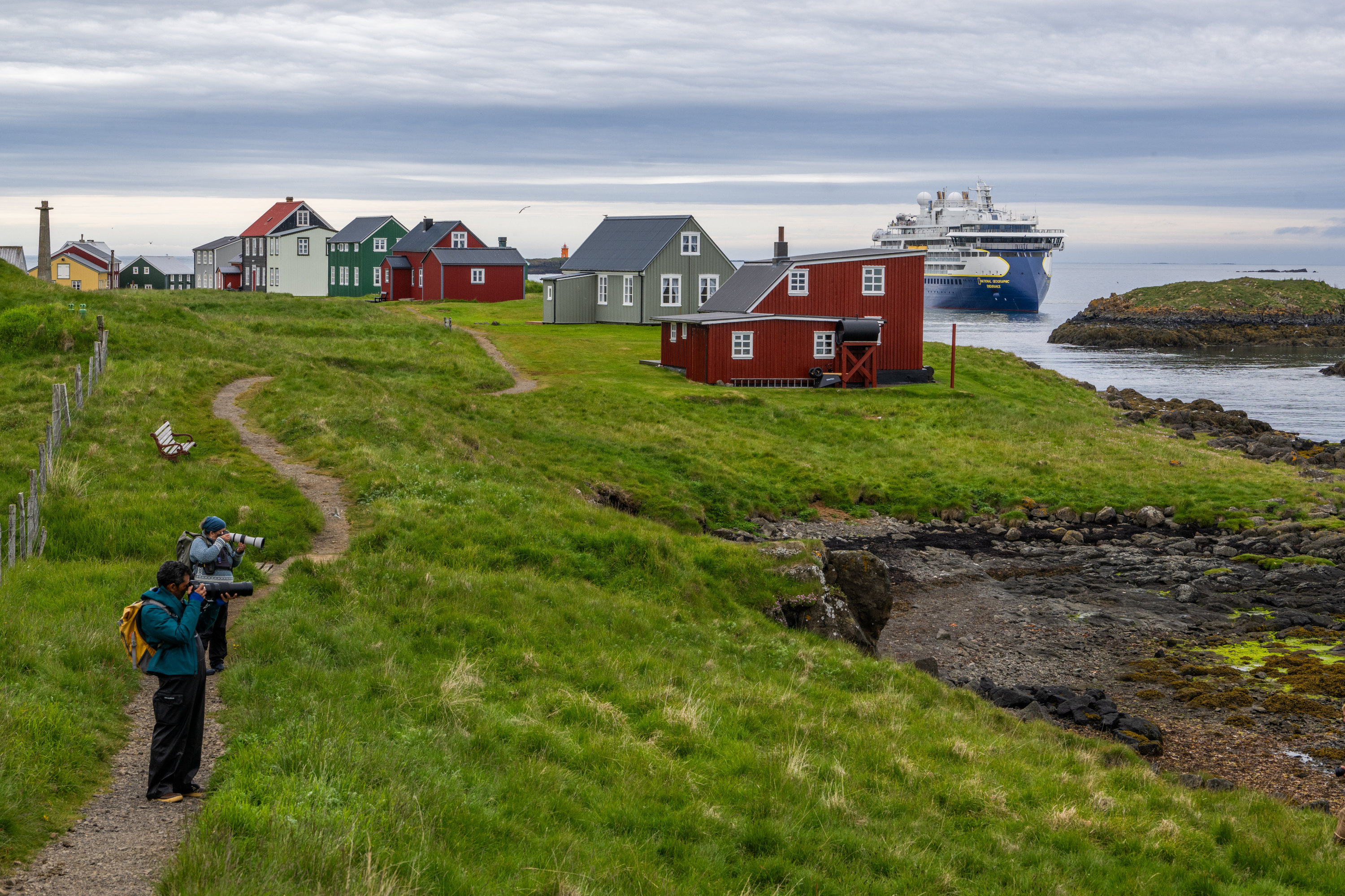 Excursion on Flatey Island, Iceland