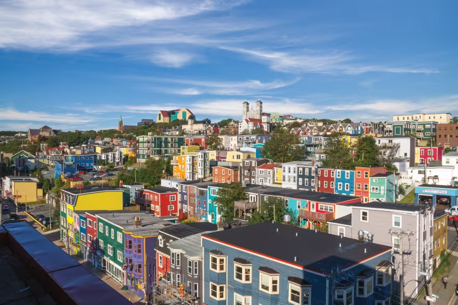 St John's, capital of Newfoundland, Canada