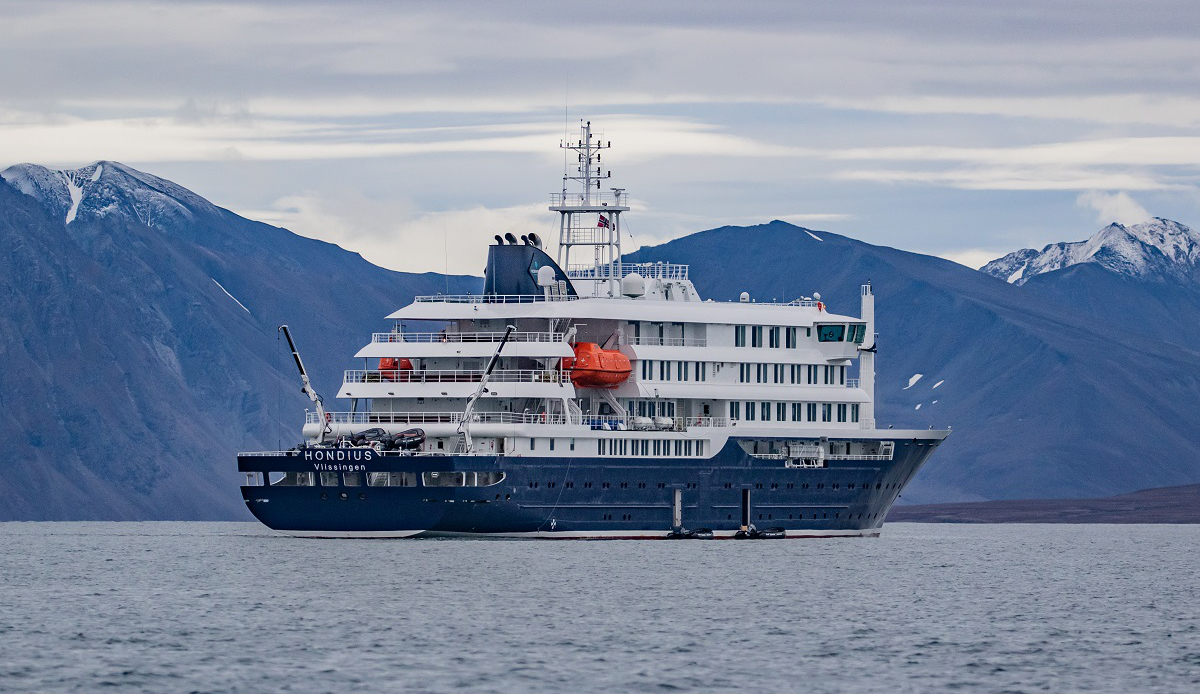 Your Arctic vessel, Hondius