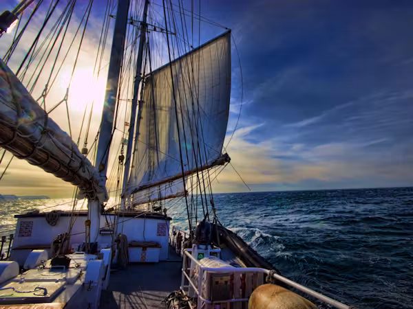 Sailing through the heavy waters