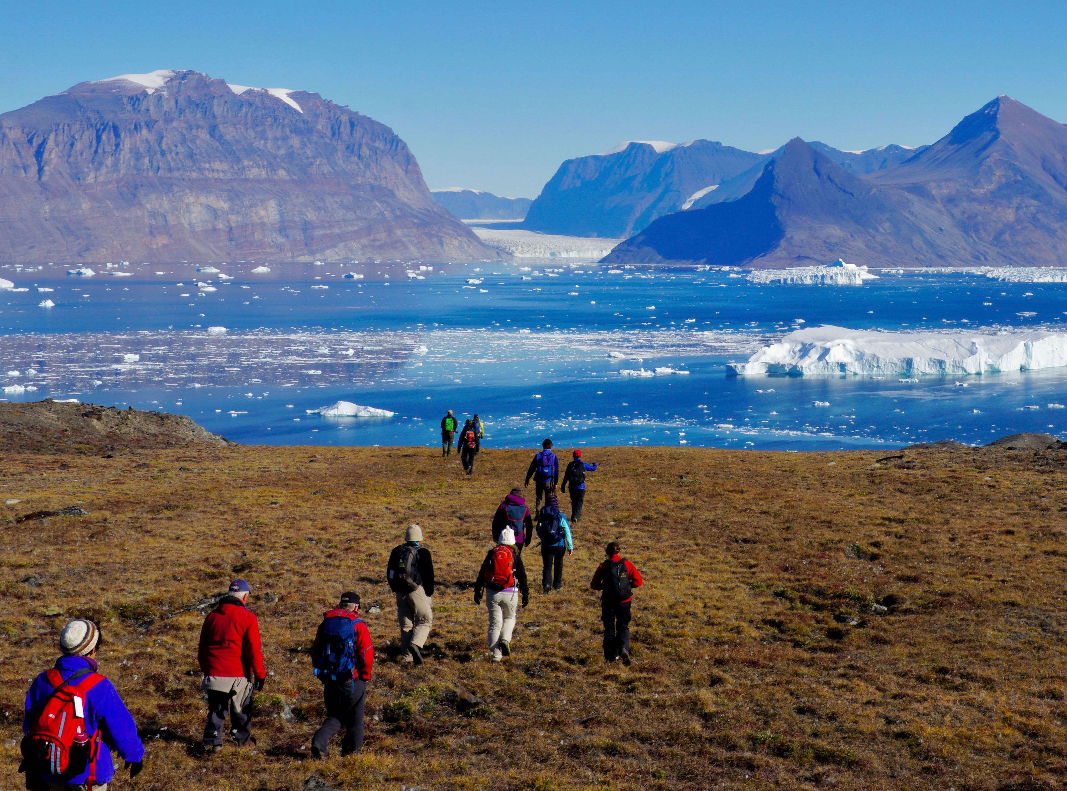 Hiking at Karrat Island