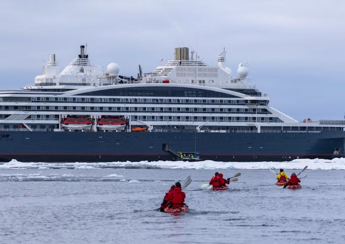 Le Commandant Charcot, Arctic Vessel - exterior shot