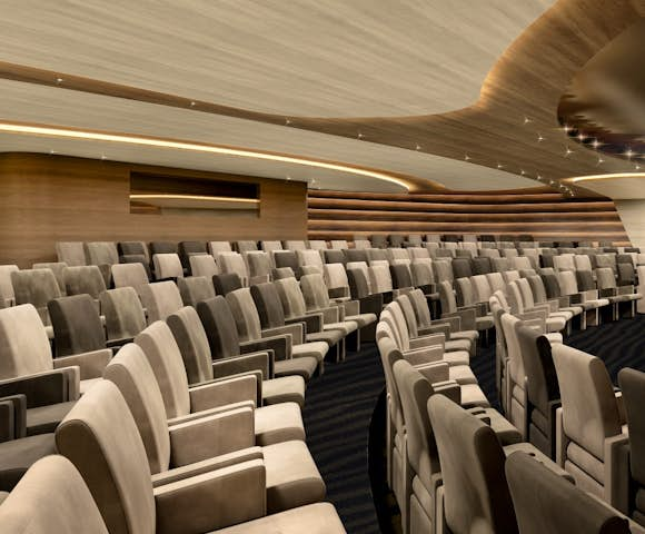 Le Commandant Charcot, Arctic Vessel - lecture theatre