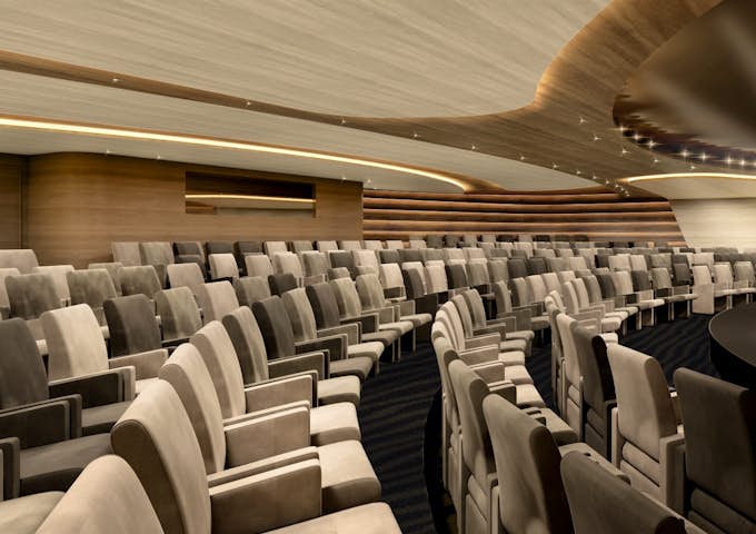 Le Commandant Charcot, Arctic Vessel - lecture theatre