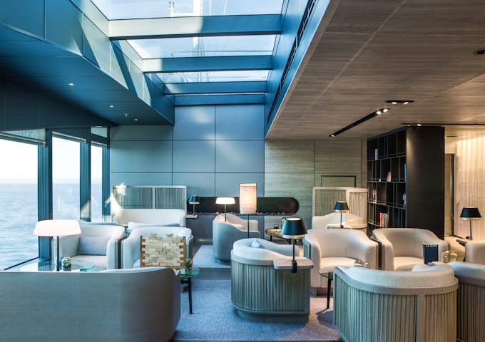 Observation Lounge on board Le Commandant Charcot