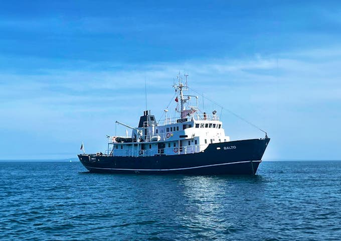 Balto ship in the Arctic