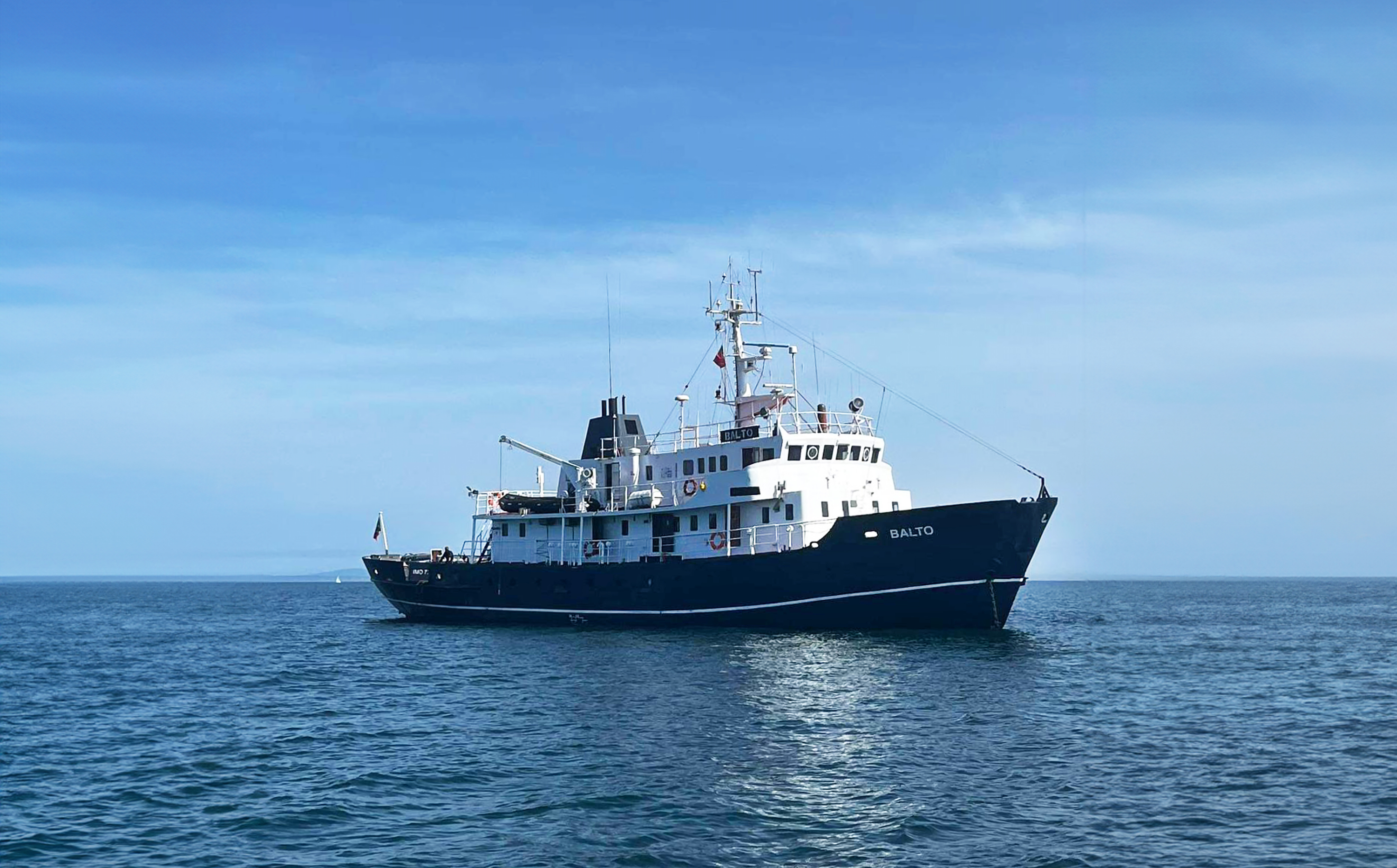 The Balto vessel in the Arctic