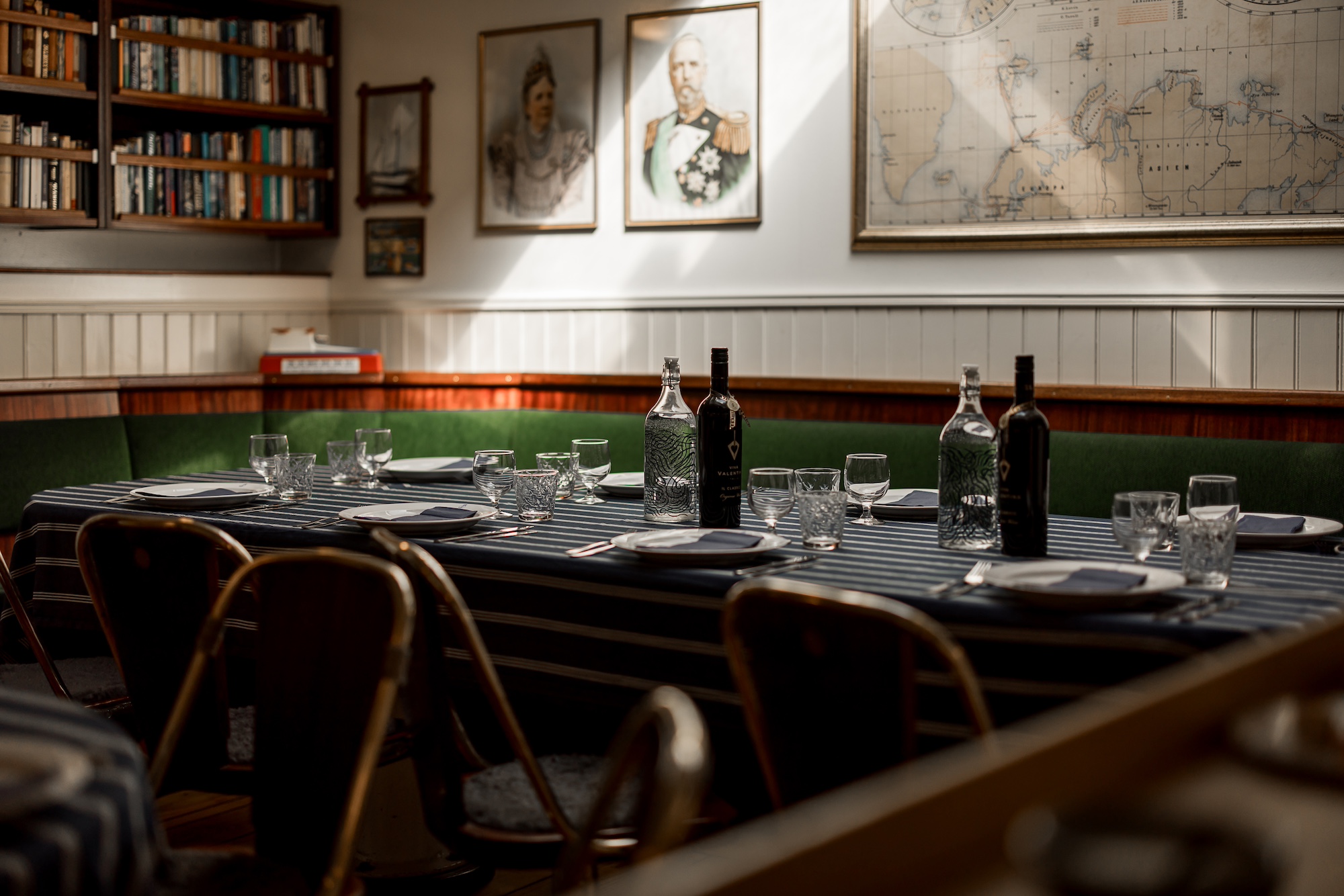 MS Stockholm dining room