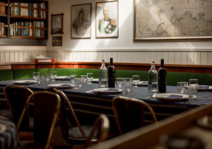 MS Stockholm dining room