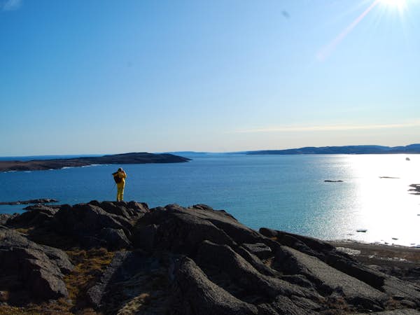 Frobisher Bay in the high Arctic