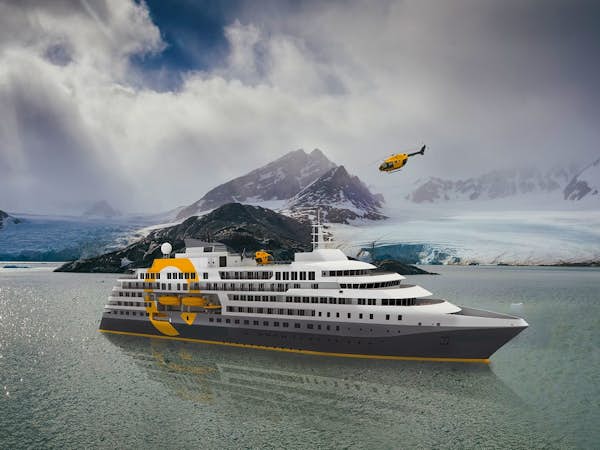 Your vessel - with two onboard helicopters
