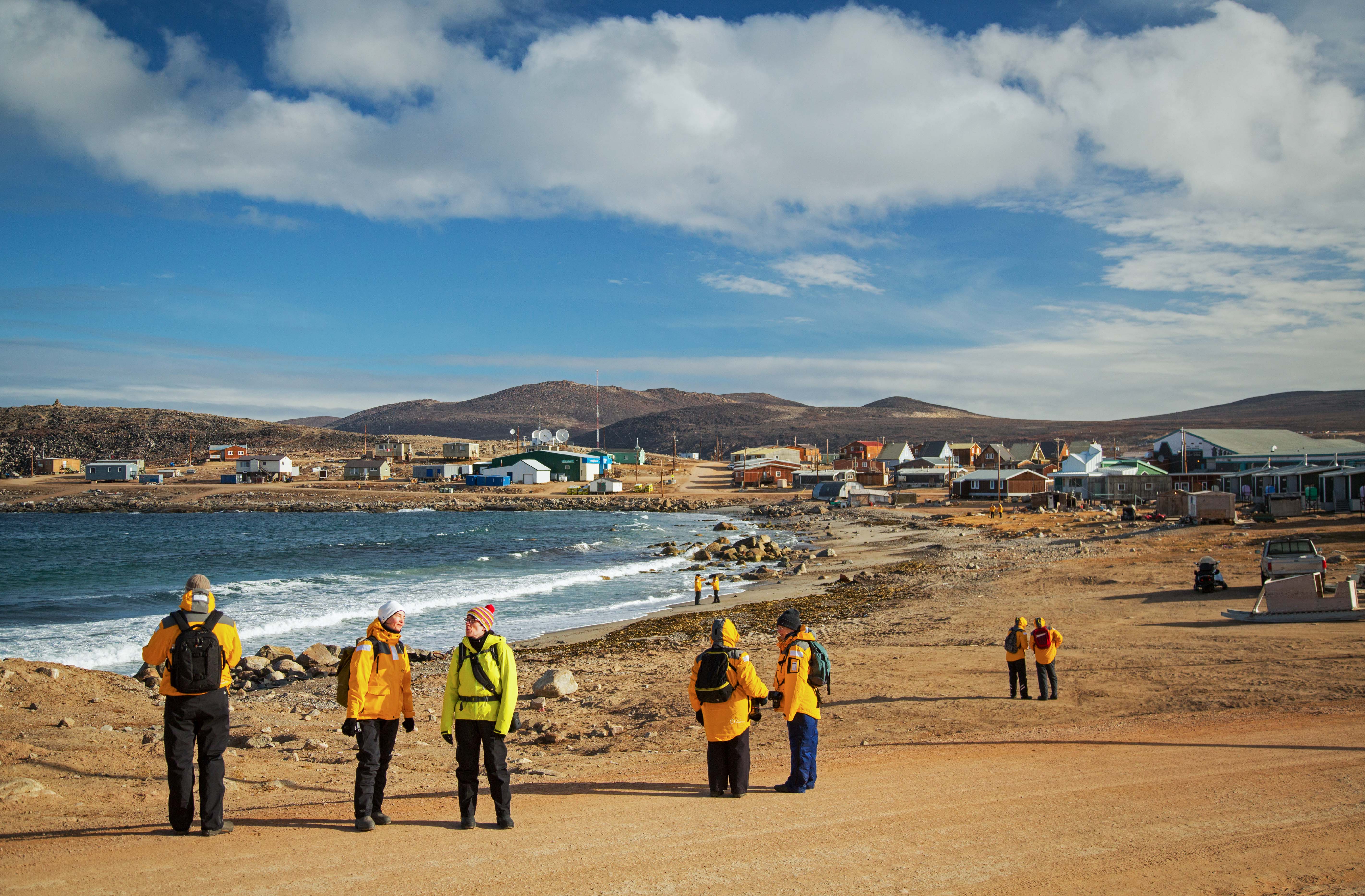 Qikiqtarjuaq on the east coast of Baffin Island