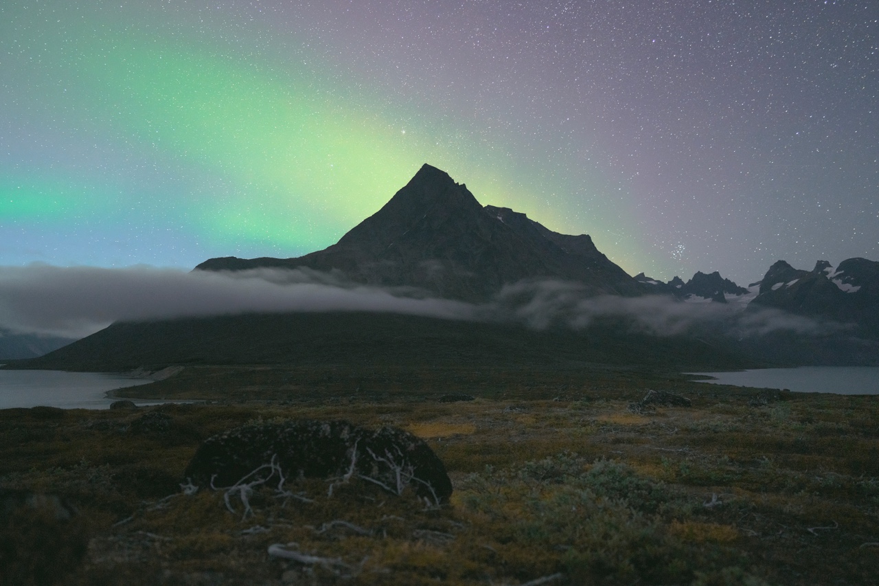 Northern Lights in East Greenland