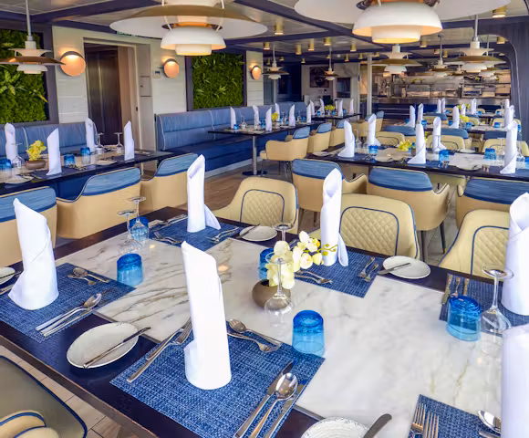 Compass Restaurant on Ocean Explorer