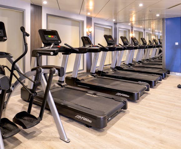 Fitness suite on Ocean Explorer