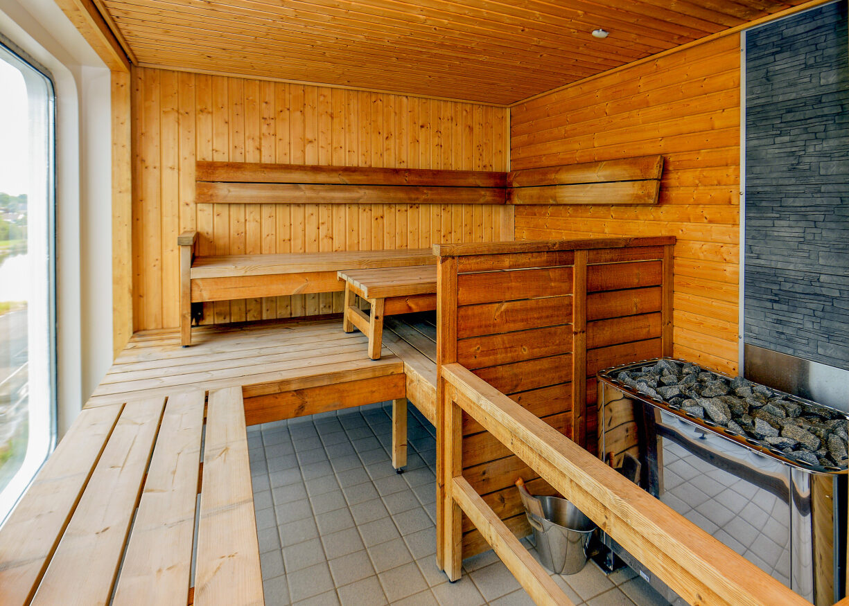 Sauna on Ocean Explorer
