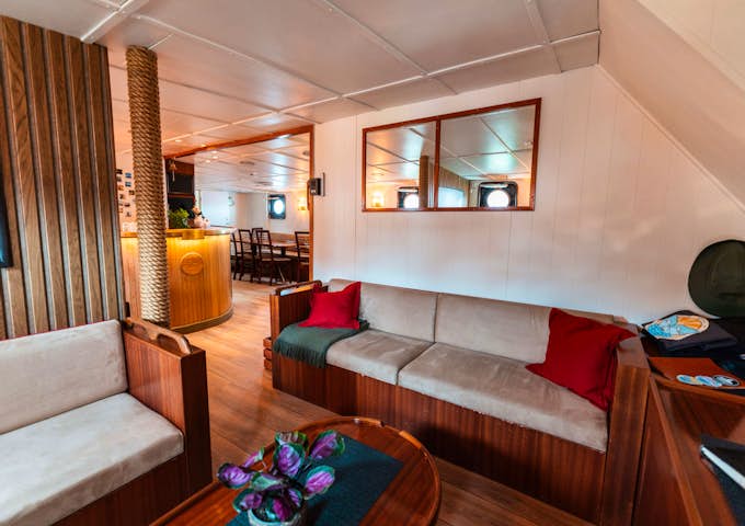 Dayroom on the RV Kinfish