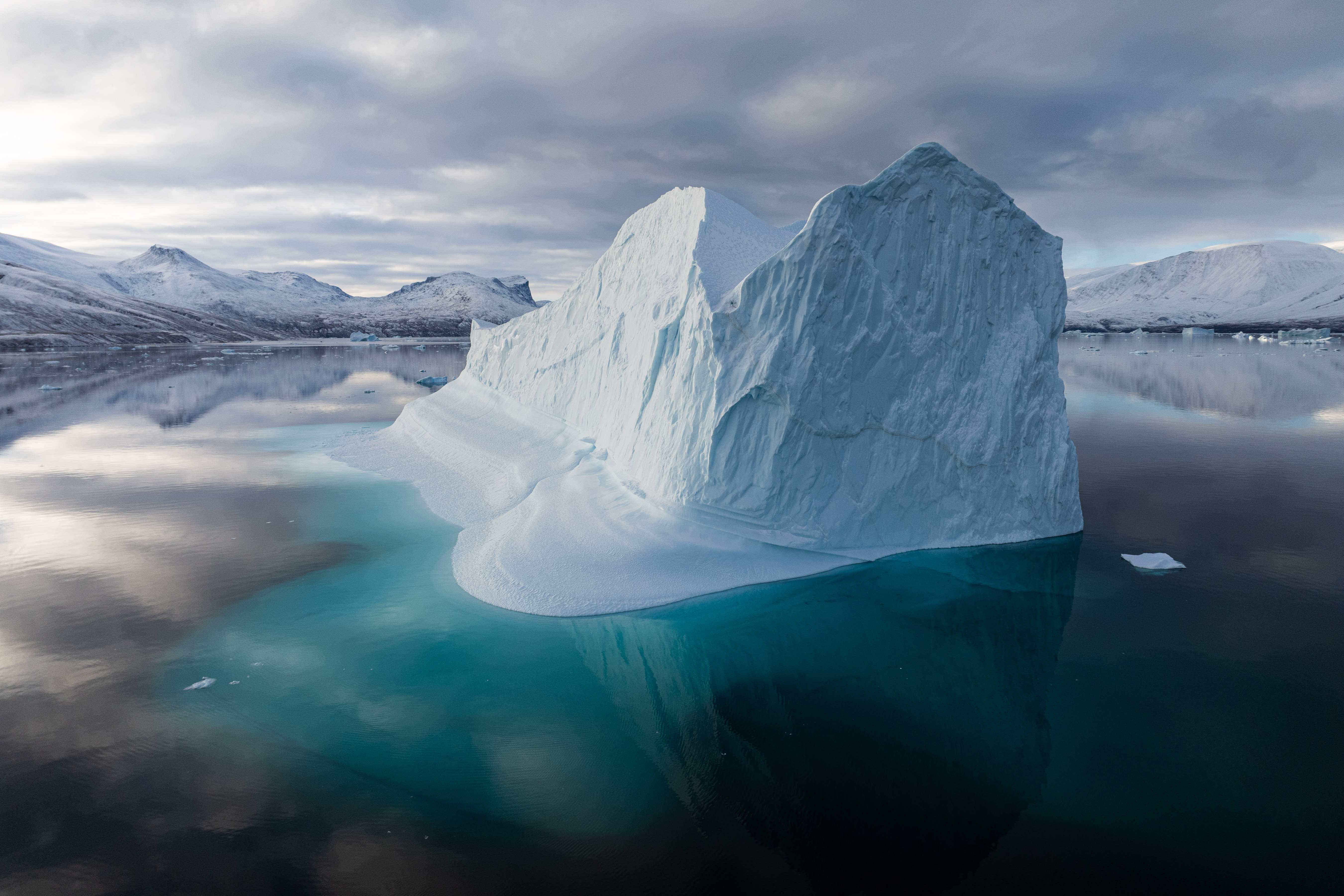 Beautiful iceberg in Scoresbysund, Greenland