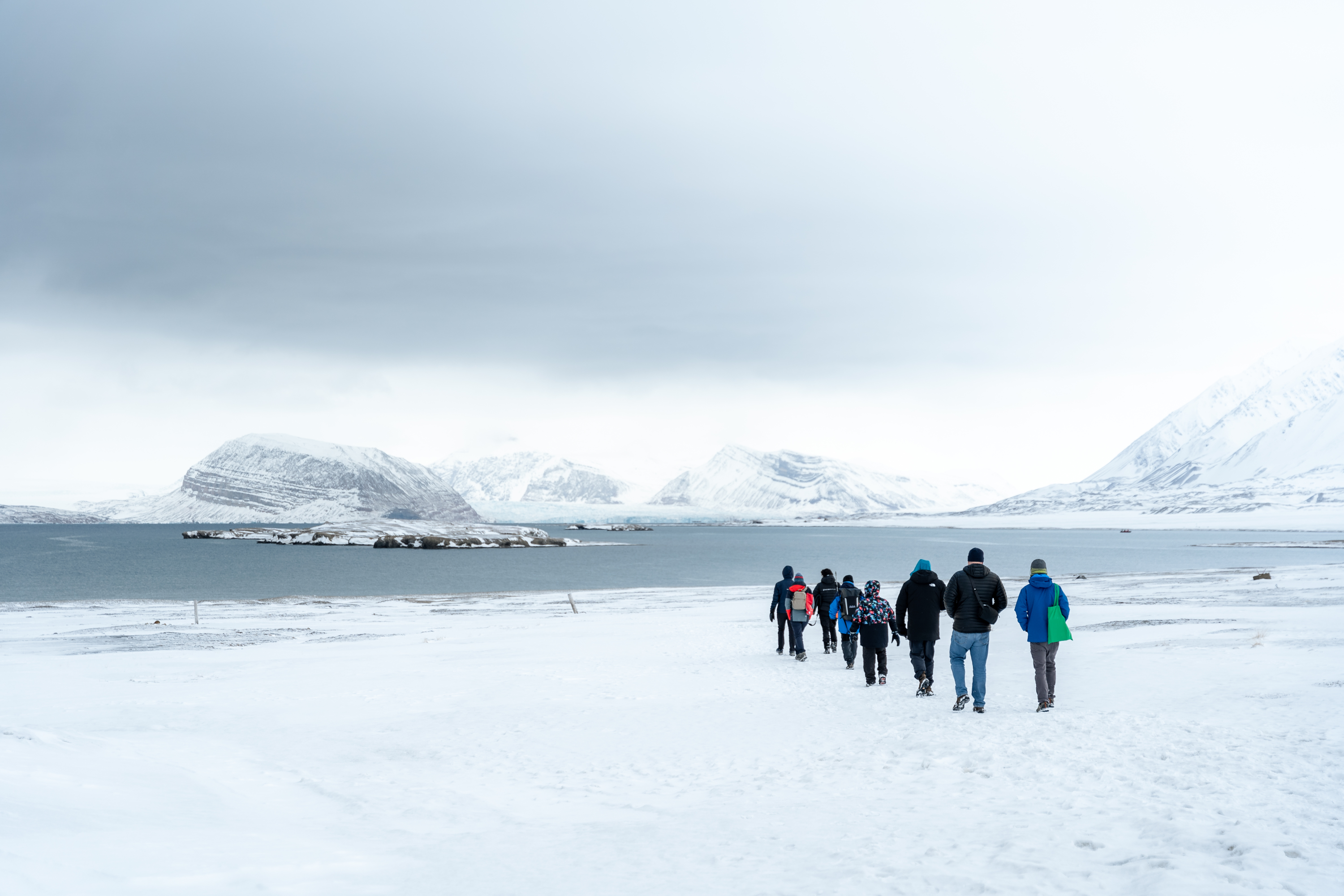 Hiking at Ny Ålesund, Svalbard