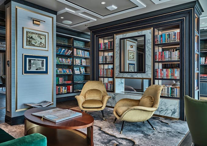 Polar Library onboard SIlver Endeavour, Arctic Vessel