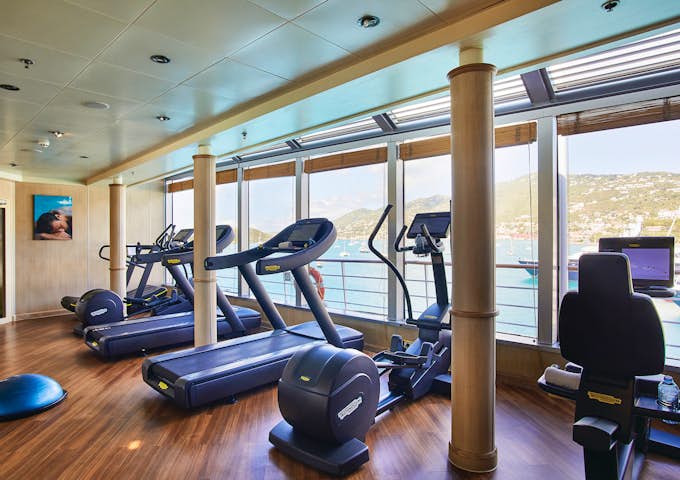 Fitness Centre onboard Silver Wind, Arctic vessel