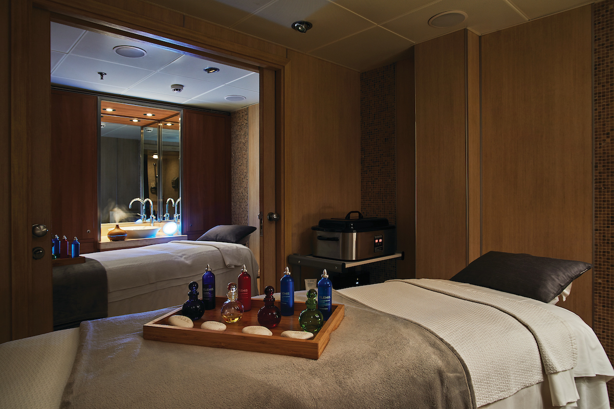 Spa onboard Silver Wind, Arctic vessel