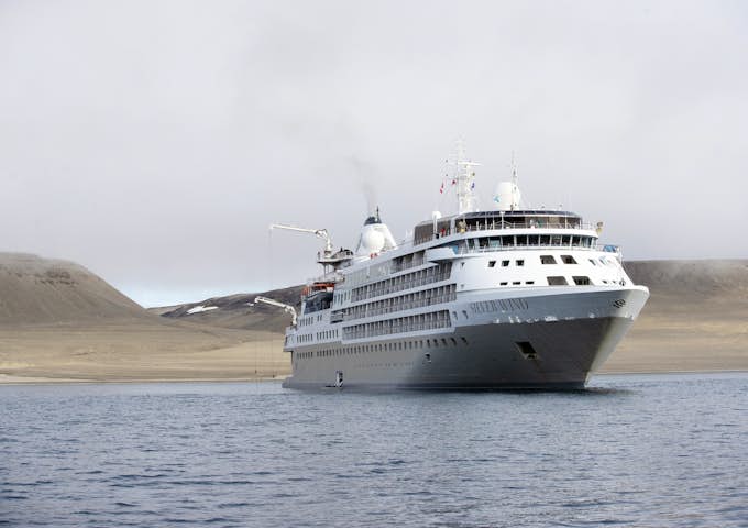 Silver Wind in Beechey Island, Nunavut, Canada, Arctic