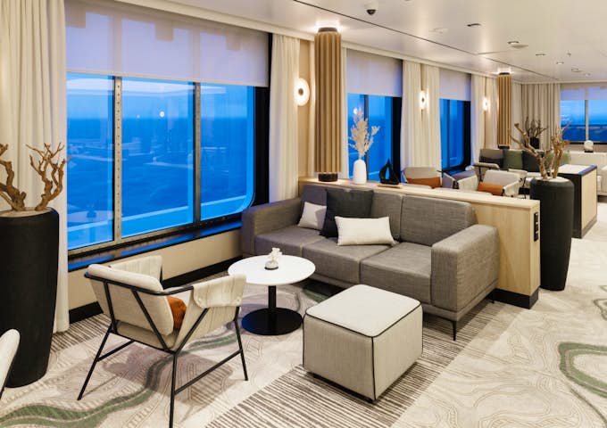 Observation Lounge onboard SH Vega, an Arctic vessel