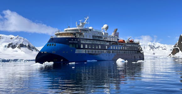 The X-Bow ship Ocean Victory in polar waters
