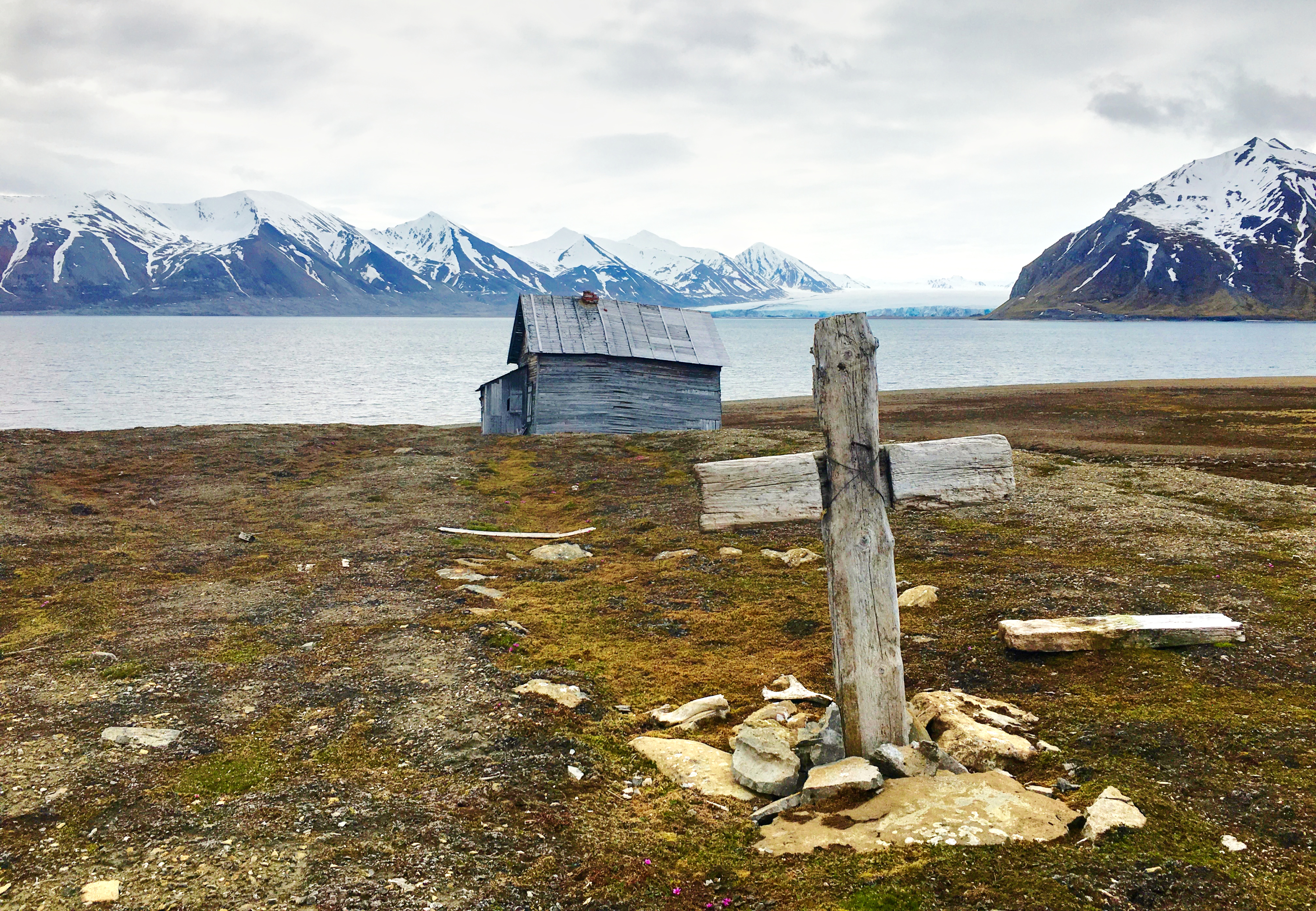 Old whaler's hut on Svalbard, Norway
