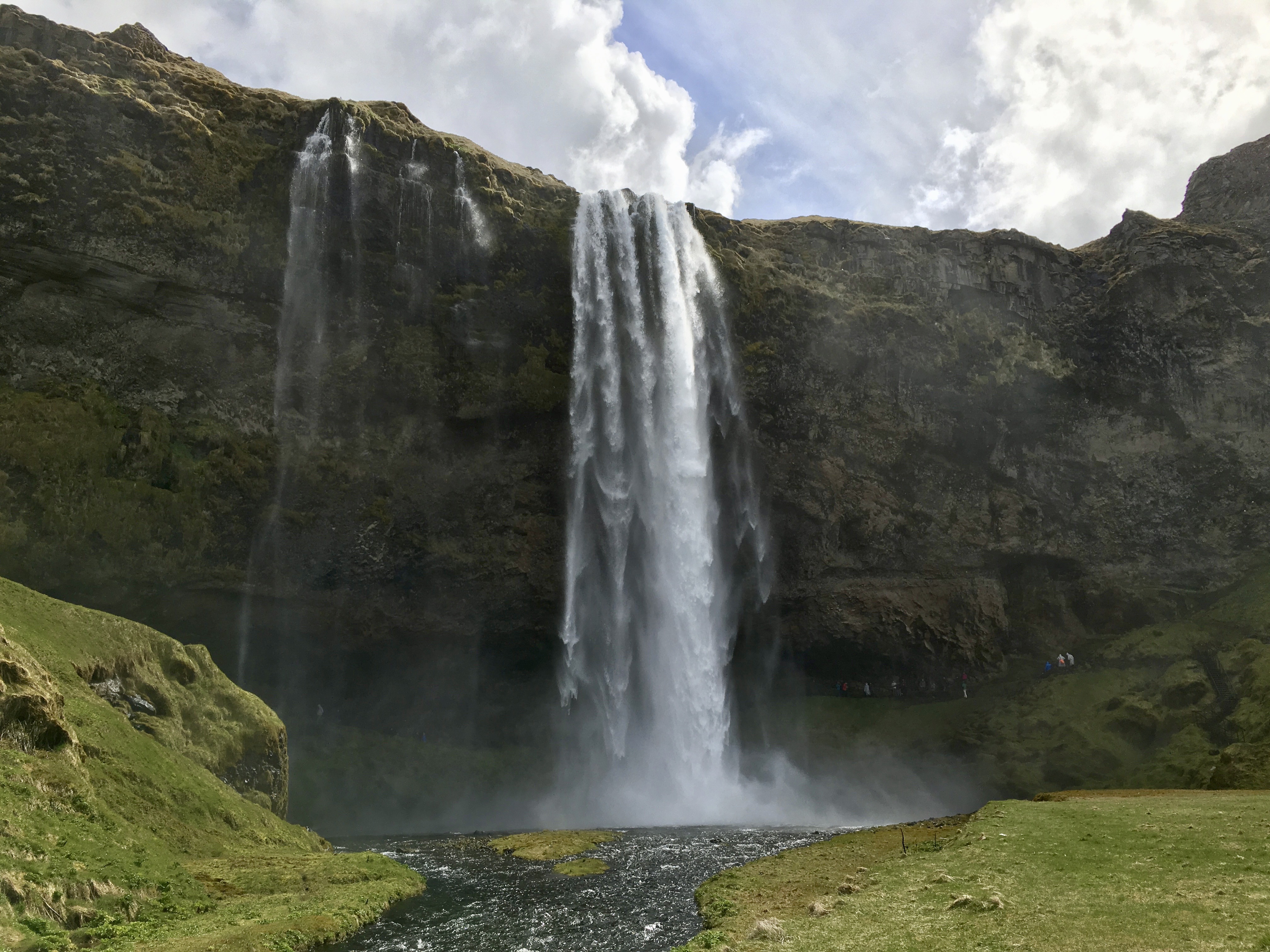 An Icelandic waterfall