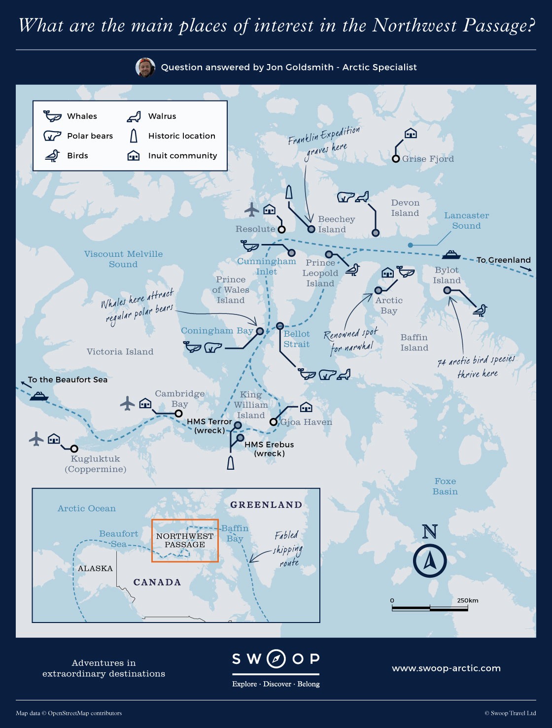 Northwest Passage Cruises 2026 Northwest Passage Cruises Tours Trips What Are The Main Places Of Interest In The North West Passage 
