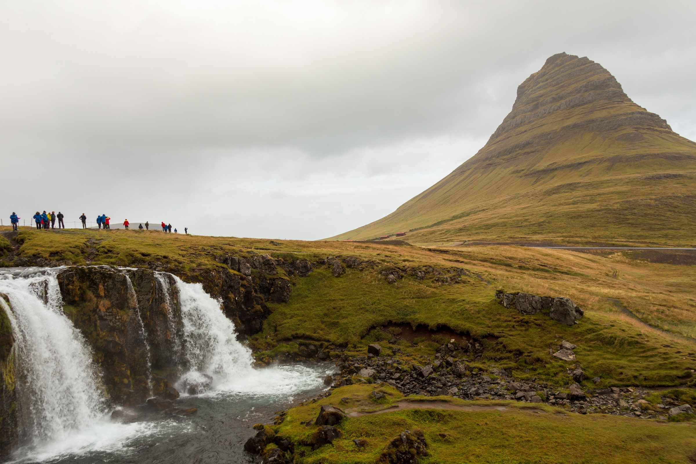 Kirkjufellsfoss in Snaefellsnes
