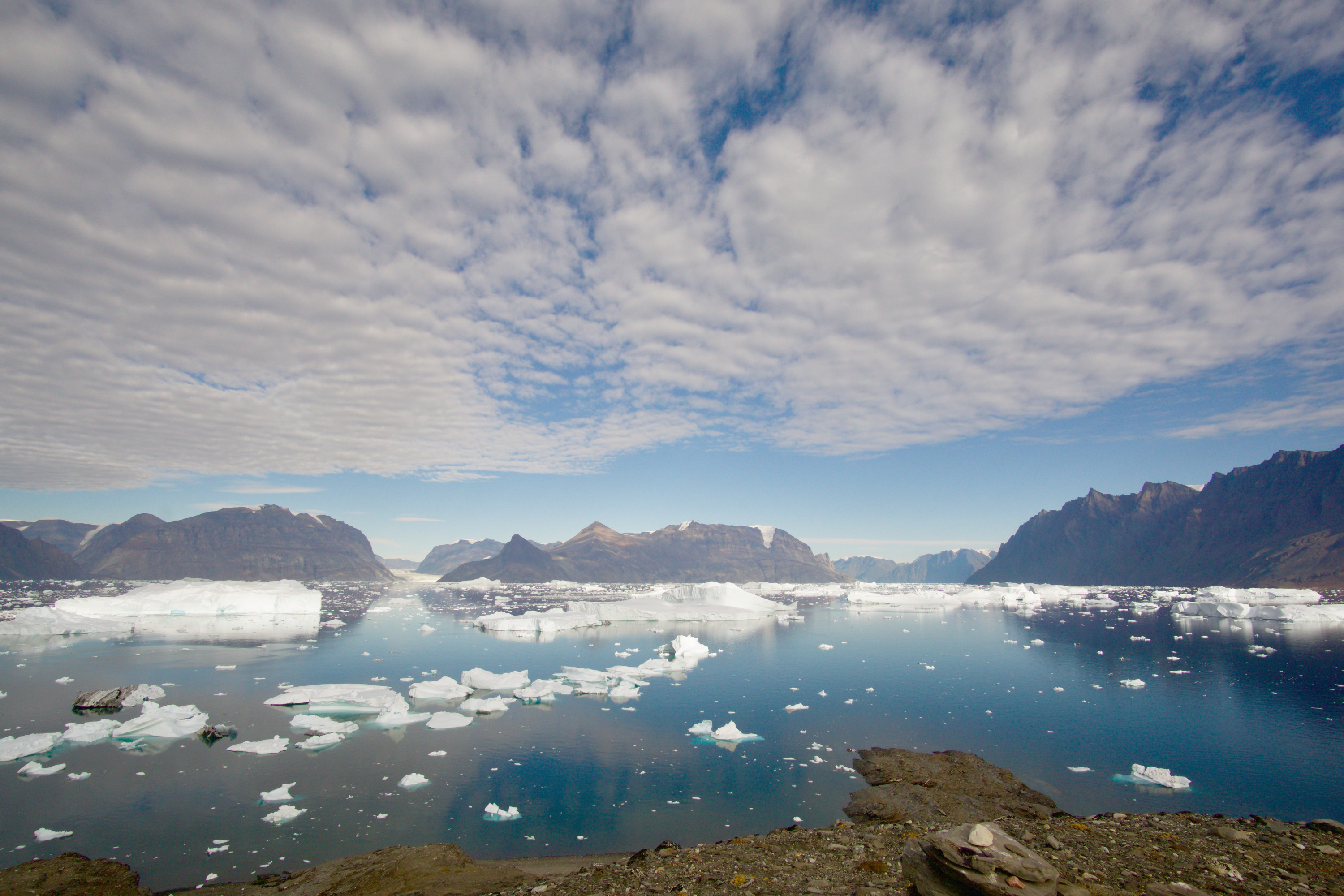 The vast Greenland wilderness