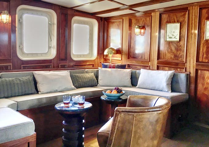 Arctic ship Balto's lounge