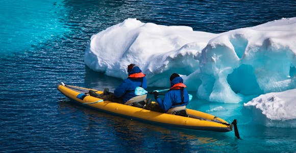 Kayaking in the Arctic