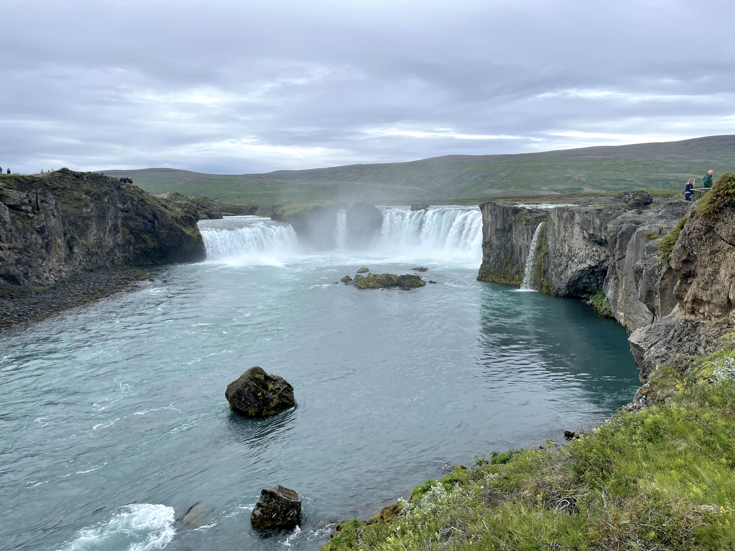 One of Iceland's majestic waterfalls