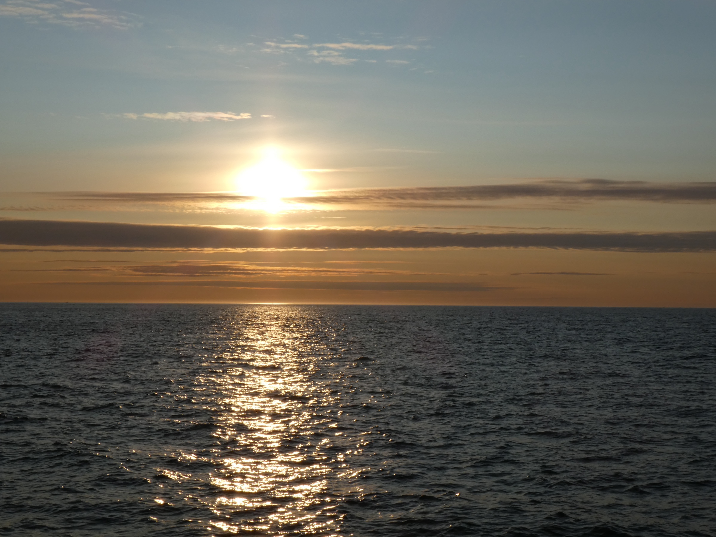 Svalbard's sun in August